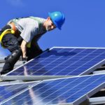 Solar power installation